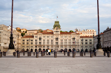 Fototapeta premium Piazza Unità d'Italia, Trieste
