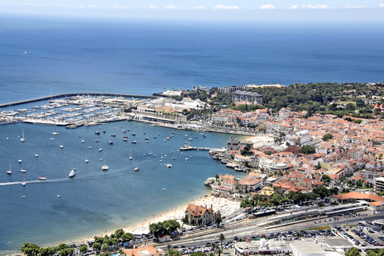 beach in Cascais city, Portugal