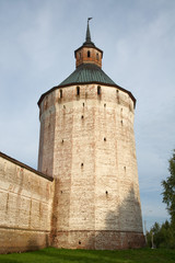 Кирилло-Белозерский монастырь.  Московская башня.