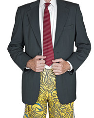 Home working businessman