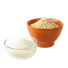 oat and sugar: carbohydrate foods