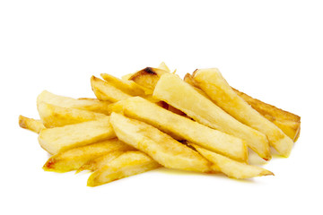 chips isolated on white background