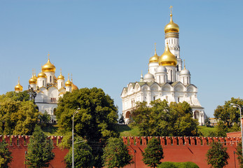 Fototapeta na wymiar Kościoły Kremla