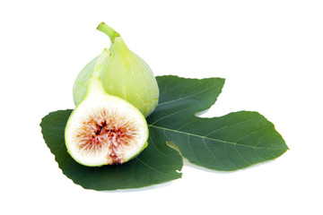 figs isolated on white background