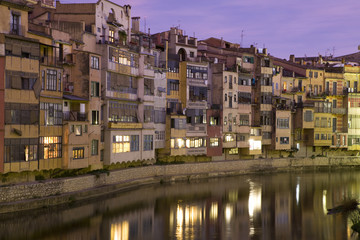 Onyar houses in Girona