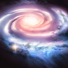 Lat świetlnych stąd - Odległej galaktyki spiralnej. - 35031993