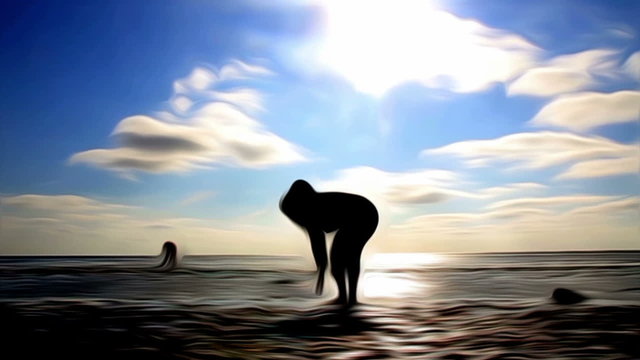 Ausserirdische am Strand
