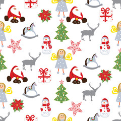 Christmas repeating pattern