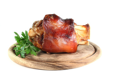 gegrillte Schweinshaxe
