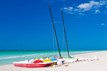 The beautiful cuban beach of Varadero
