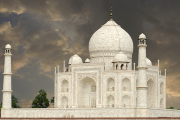 Fototapeta na wymiar Taj Mahal, Agra,India