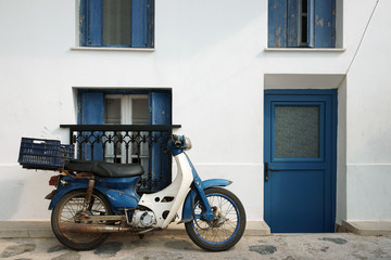 Skopelos, Greece - Old town house