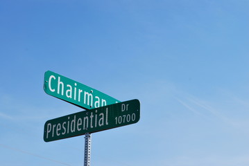 Fototapeta premium Street Sign Names