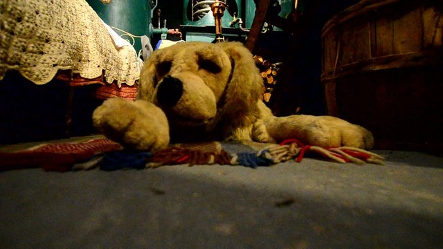 chien de salon m&eacute;canique