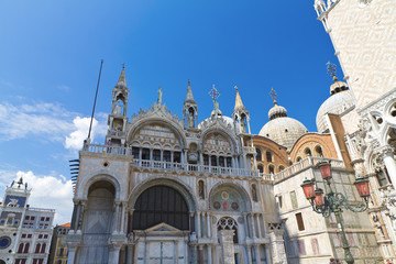 Fototapeta na wymiar Piazza San Marco(San Marco square) Venice Italy