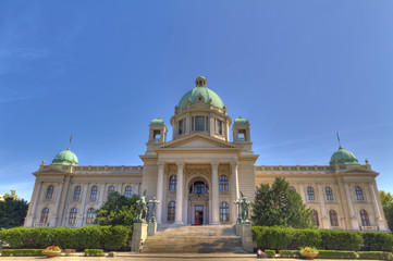 Fototapeta premium Serbian National Assembly, Belgrade