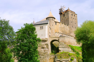 Fototapeta na wymiar Kost Burg - Kost castle 03