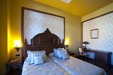 interior of luxury  bedroom