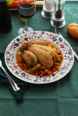 Pollo al horno