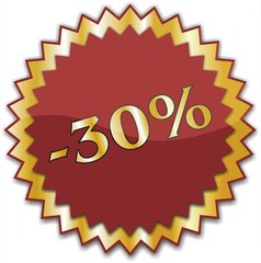 étiquette -30%