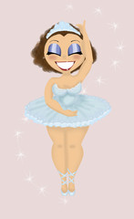Ballerina illustration