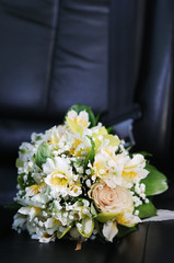 Beautiful wedding flowers bouquet