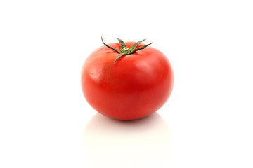 Tomato isolated in white background