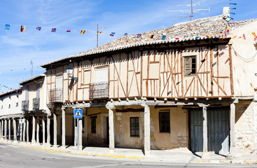 Fototapeta na wymiar Ampudia, Castile and Leon, Spain