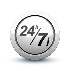 icône 24h/7j livraison