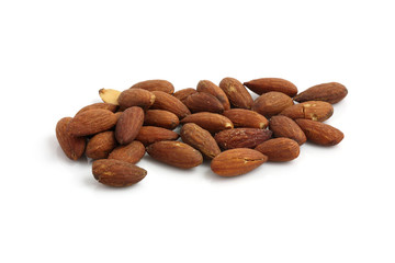 almond isolated in white background