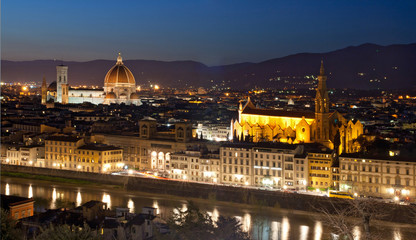 florence cityscape Italy