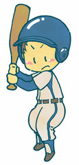 野球少年 バッター