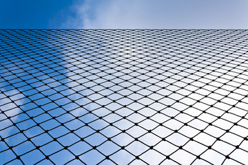 Net with blue sky