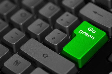 Taste Go green grün Tastatur