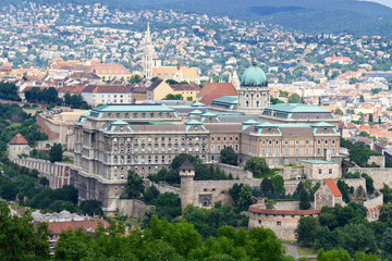 Fototapeta na wymiar Buda Castle, Budapest, Hungary
