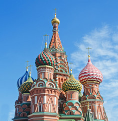 Fototapeta na wymiar Saint Basil's Cathedral of Moscow