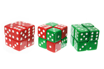 Green and Red Dice