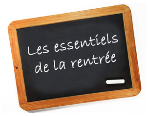 Obraz premium les essentiels de la rentrée