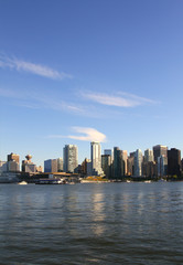 Naklejka premium Vancouver Canada cityscape