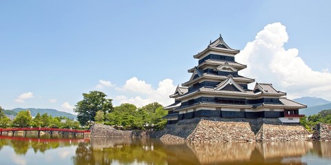 Castillo de Matsumoto en Japón