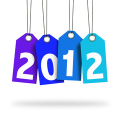 Obraz na płótnie Canvas Happy new year 2012