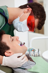 Fototapeta premium Dental inspection