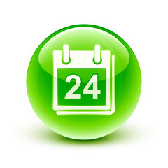 icône agenda calendrier / calendar icon