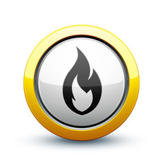 icône feu