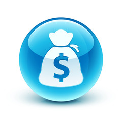 icône argent finance dollar / stock exchange icon