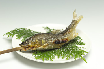 鮎の塩焼き