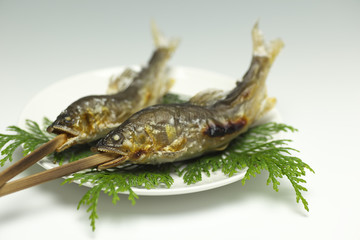 鮎の塩焼き