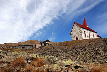 Church on the Alps