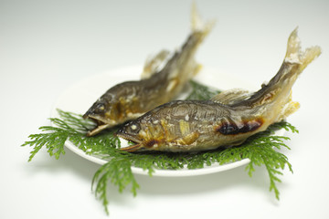 鮎の塩焼き