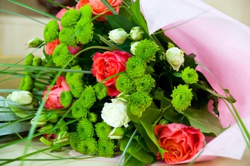 Beautiful bouquet of flowers
